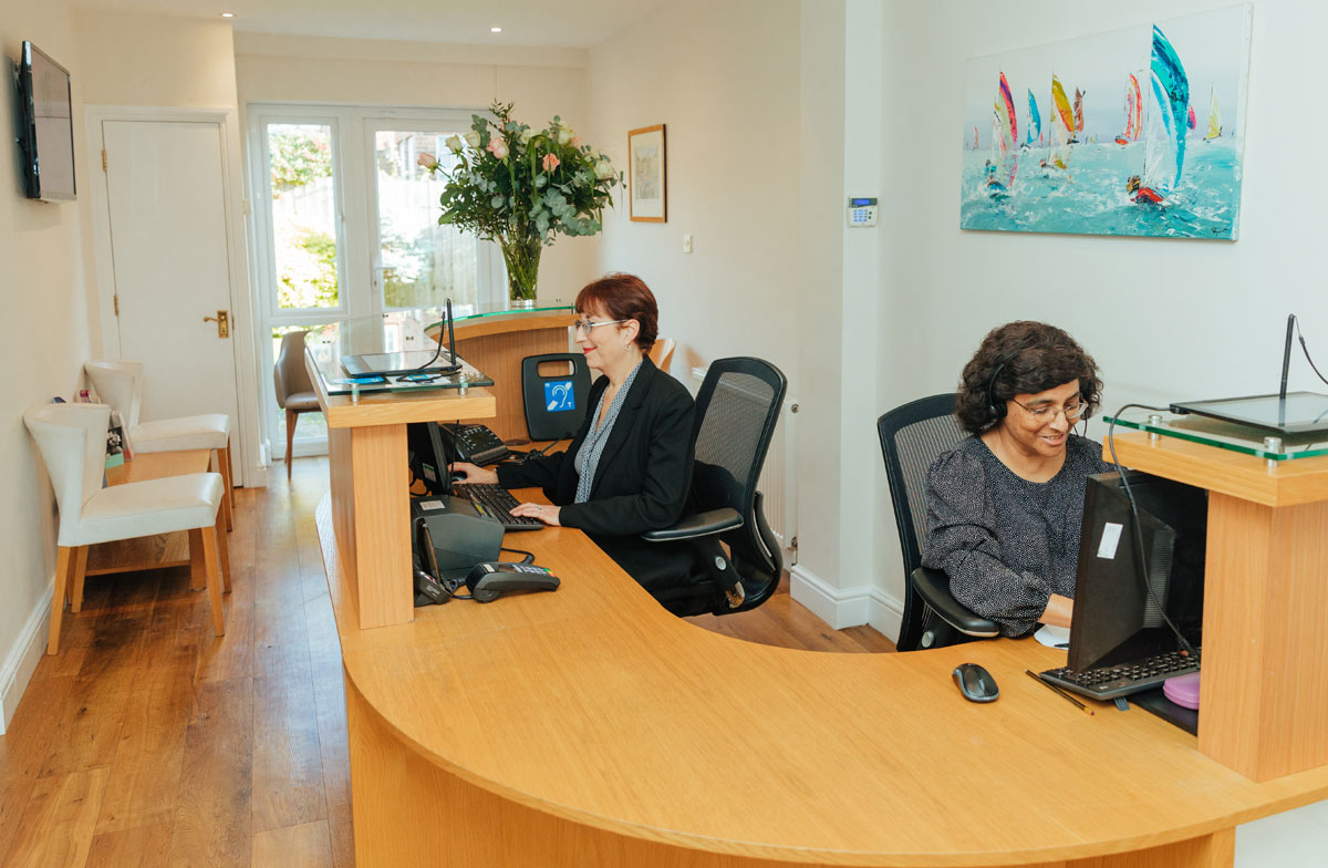 Reception team